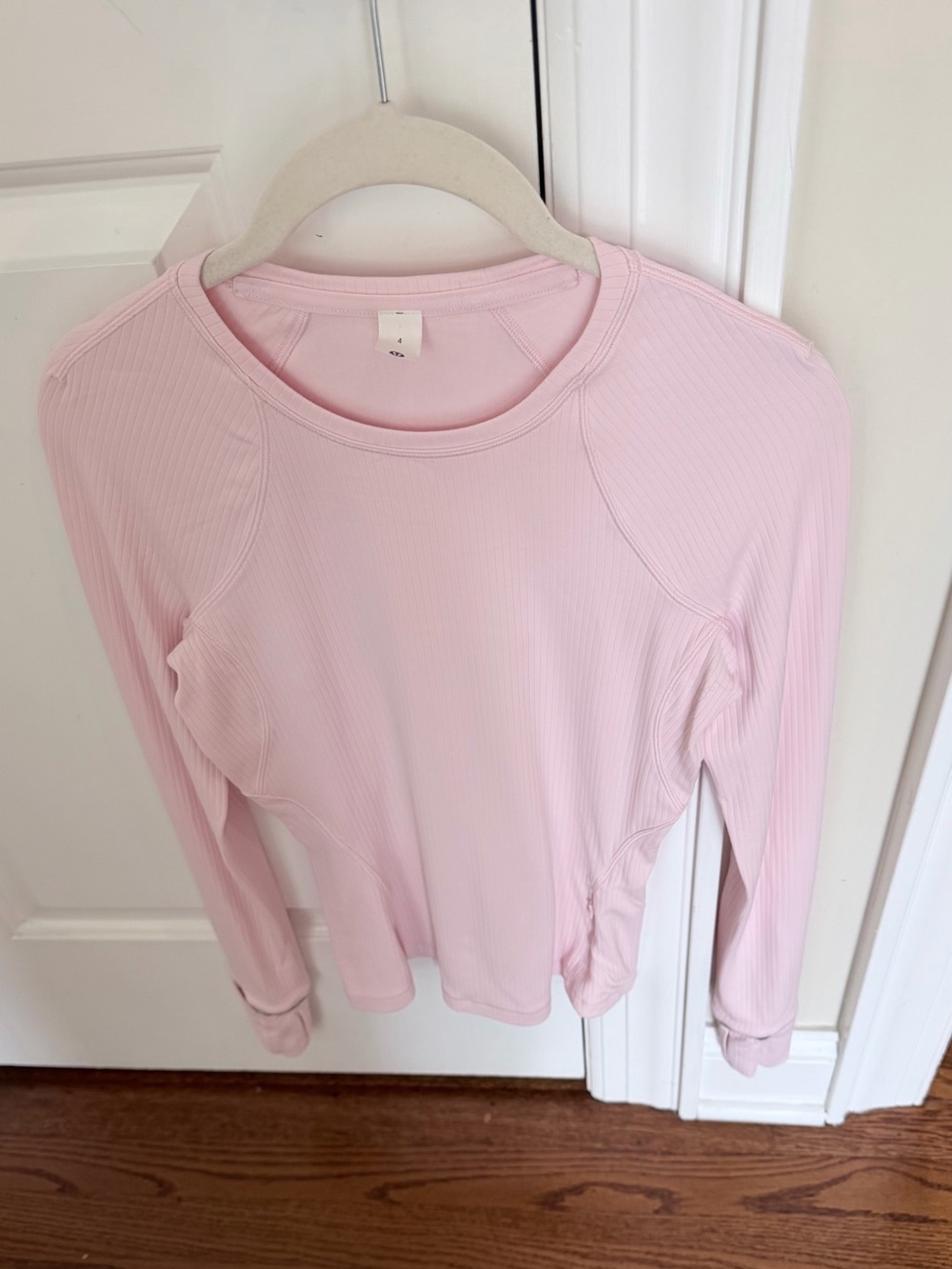 lululemon Long-Sleeve Shirt Pink Size 4